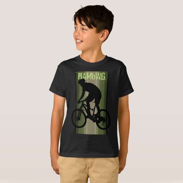 HAMbWG - Camiseta - Limão-Lima - Ciclista (Frente Completa)