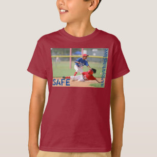 HAMbWG - Camiseta T Raglan de Capa Curta para Cria