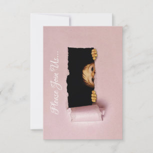 HAMbWG - Convite - Peek-A-Boo Baby