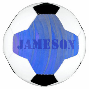 HAMbyWG - Bola de Futebol - Cabeça Azul