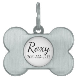 HAMbyWG Bone Pet Tag - Adicionar o nome dos cães