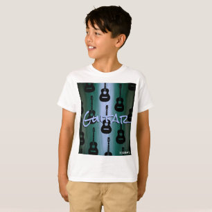 HAMbyWG - camisa de T - Multi-Cor - guitarra