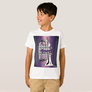 HAMbyWG - Camisa T - Roxo - Trompete