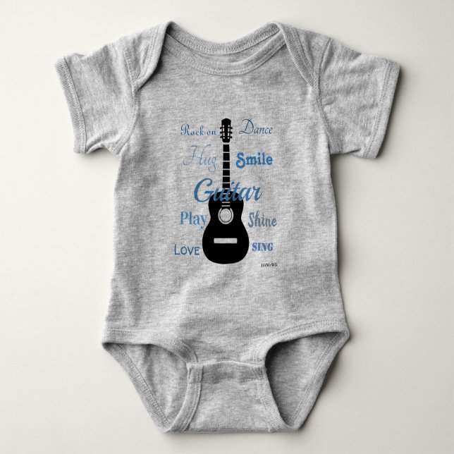 HAMbyWG - Camiseta - Multicolor - Guitarra (Frente)