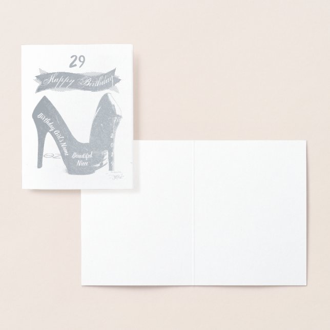 HAMByWG - Cartão de aniversário para a sobrinha -  (Exibição)