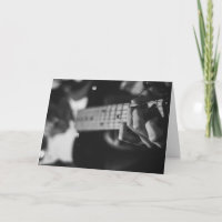 HAMbyWG - Cartão de Saudação - Jogador de Violão