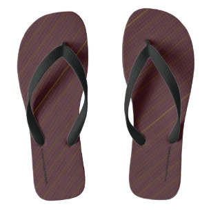 HAMbyWG - Chinelos Masculinos Mistura Burgundy