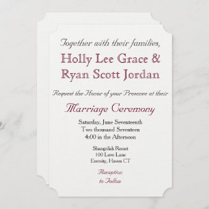 HAMbyWG - Convite com Envelope Preto com Vermelho