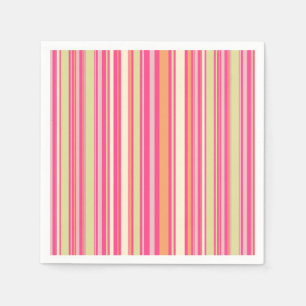 HAMbyWG - guardanapo de papel - listra cor-de-rosa