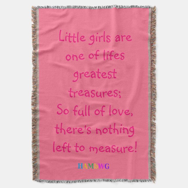 HAMbyWG - Jogue cobertor - Pequenas Meninas... (Frente Vertical)