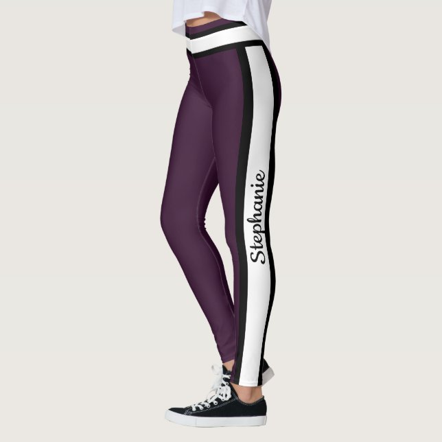 HAMbyWG - Leggings - Any Color w Stripe (Esquerda)