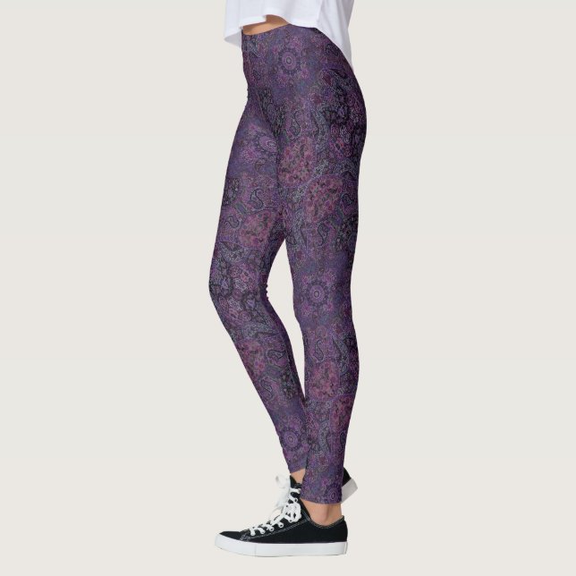 HAMbyWG - Leggings - Cigana Persa Roxa (Esquerda)