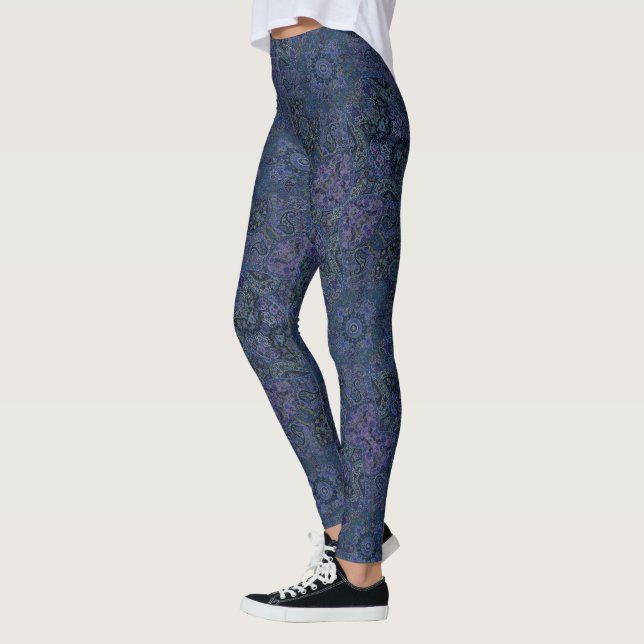 HAMbyWG - Leggings - Cigano Persa Azul (Esquerda)