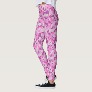 HAMbyWG - Leggings de compressão - Camoflagem rosa