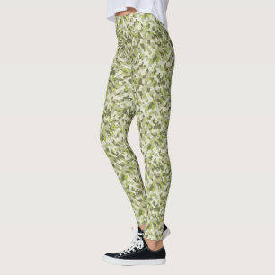 HAMbyWG - Leggings de compressão - Camoflagem verd
