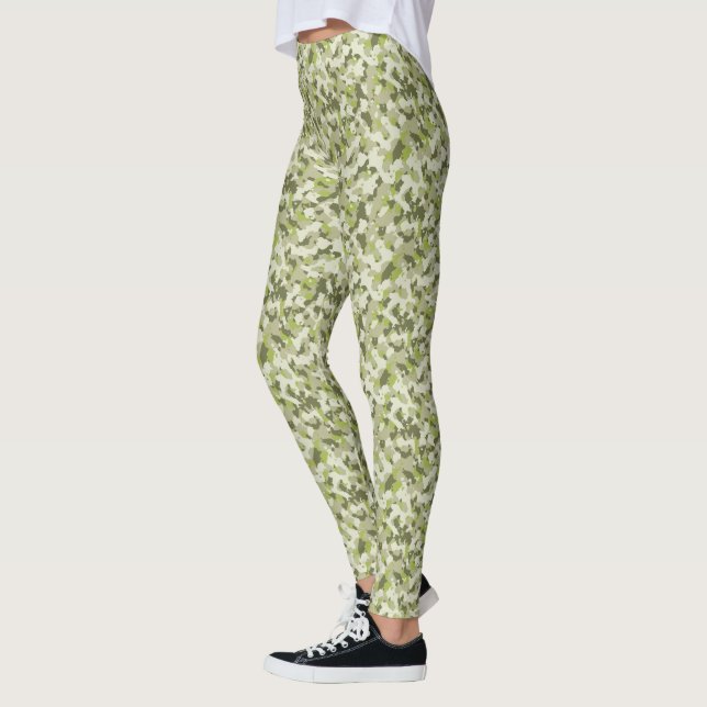 HAMbyWG - Leggings de compressão - Camoflagem verd (Esquerda)
