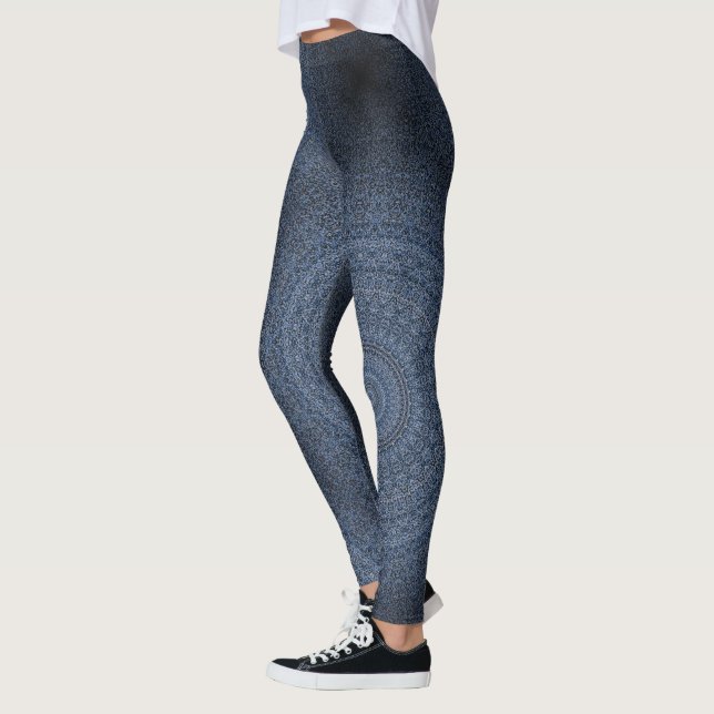 HAMbyWG - Leggings - Mandala Azul (Esquerda)