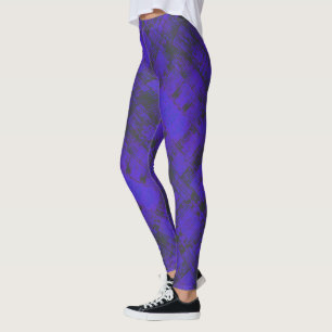 HAMbyWG - Leggings - Violet Blue Distress