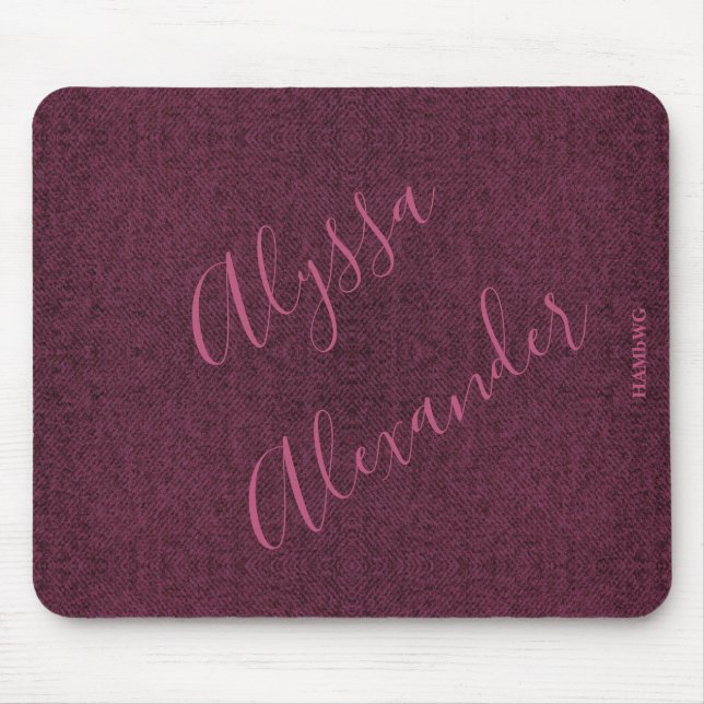 HAMbyWG - Mouse Pad - Denim Image - Cherry (Frente)