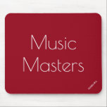HAMbyWG - Mouse Pad - Mestrados de música<br><div class="desc">HAMbyWG - Mouse Pad - Mestrados de música - Ame esta cor vermelha! Basta adicionar seu nome,  seu nome de empresa ou sua mensagem!</div>