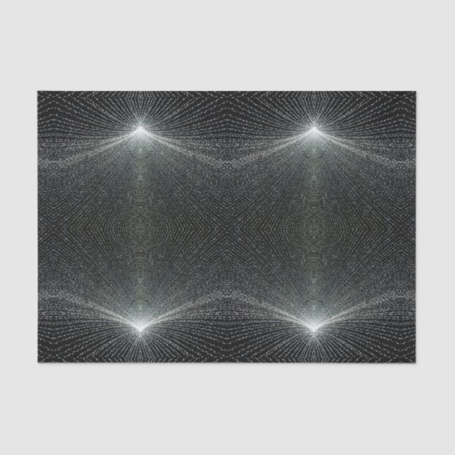 HAMbyWG - Papel tecidular - Preto com luzes (Frente )