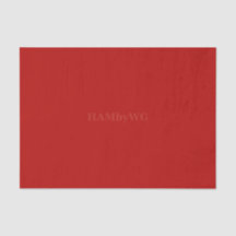 HAMbyWG - Papel tecidular - Redddd