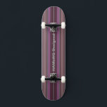 HAMbyWG Projetado - skate - Raspberry Stripes<br><div class="desc">HAMbyWG Projetado - skate - Gradiente de riscas de framboesa</div>