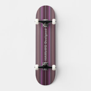 HAMbyWG projetou - skate - listras da framboesa