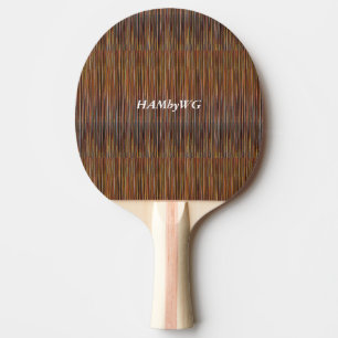 HAMbyWG - Raquete de ping pong - design do bronze