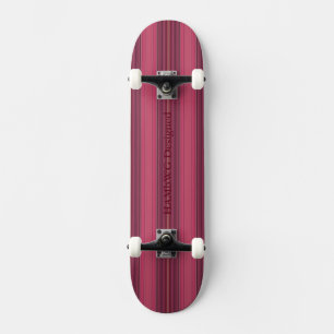 HAMbyWG - skate - Dark Cherry Stripe