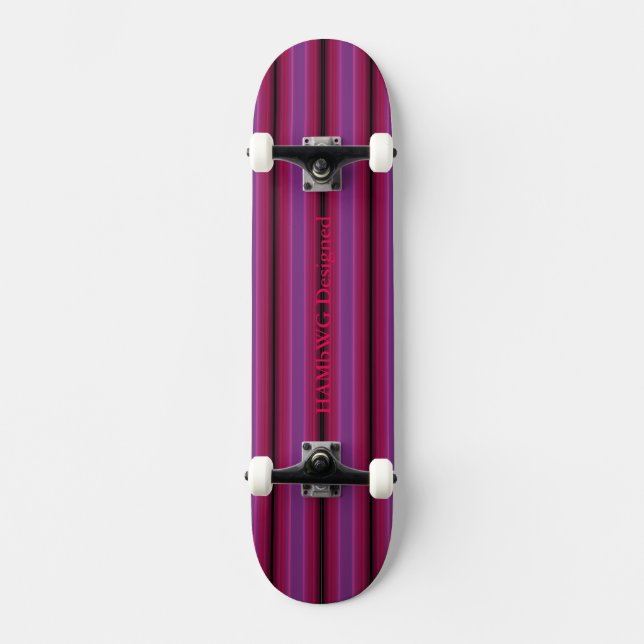 HAMbyWG - skate - Raspberry Violet Stripe (Frente)