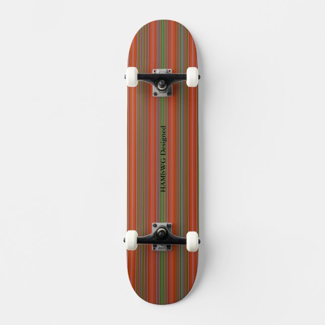 HAMbyWG - skate - Stripes O/A/G (Frente)