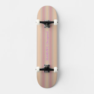 HAMbyWG - Skateboard - Pêssego Violeta Rosa Suave