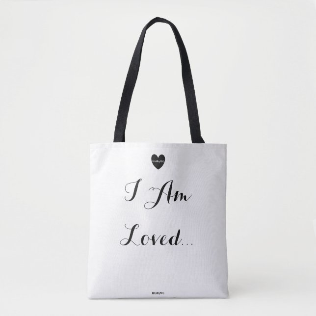 HAMbyWG - Tote Bag - Eu Sou Amado (Frente)