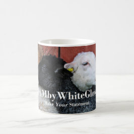 HAMbyWG - Xícara de café - Ovelha branca preta