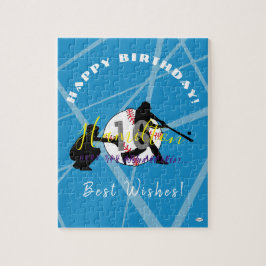 HAMdo Quebra-cabeça do Tema do Baseball por WG