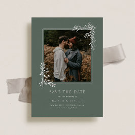 Hamilton Silver Greenery Casamento Salve a Data