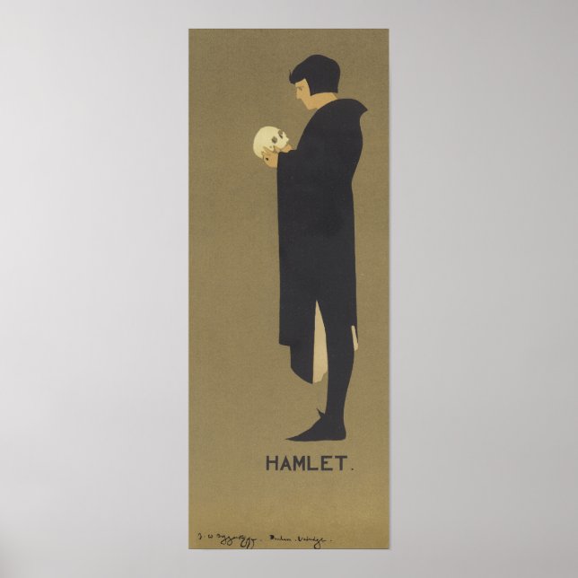 Hamlet Art Nouveau Posters (Frente)
