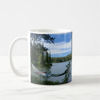 Hammock, banco, caneca do lago mountain