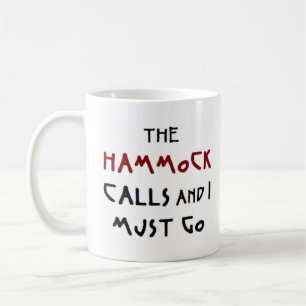 hammock chama caneca de café