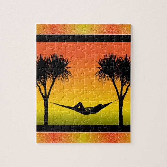 Hammock Heart Quebra-cabeça (Vertical)