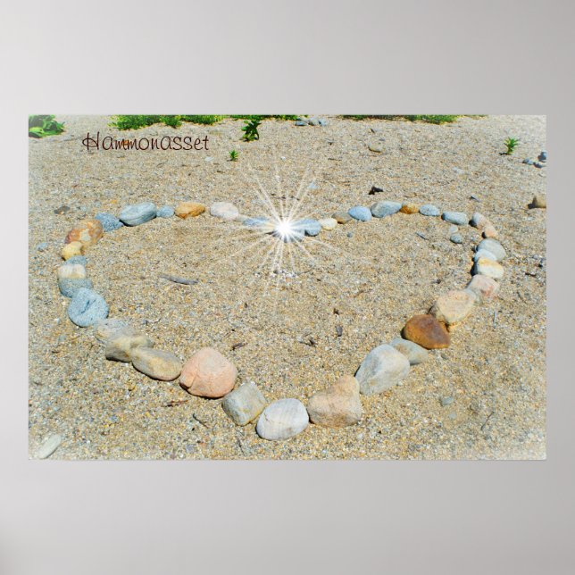 Hammonasset Beach Art Poster (Frente)