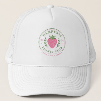 Hamptons Tennis - Boné de Caminhoneiro