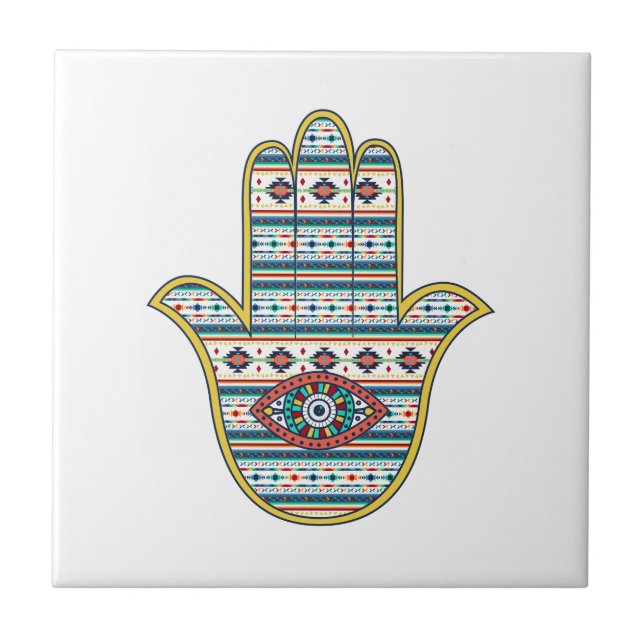 HAMSA - Mão do Símbolo de Fátima (Frente)