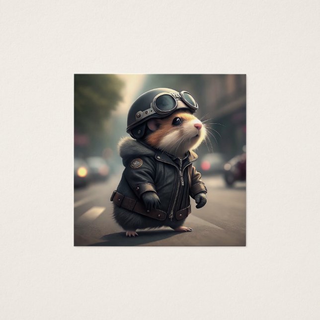 Hamster Biker (Frente)