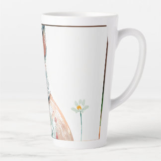 Hamster bonito comendo uma caneca de design de cen