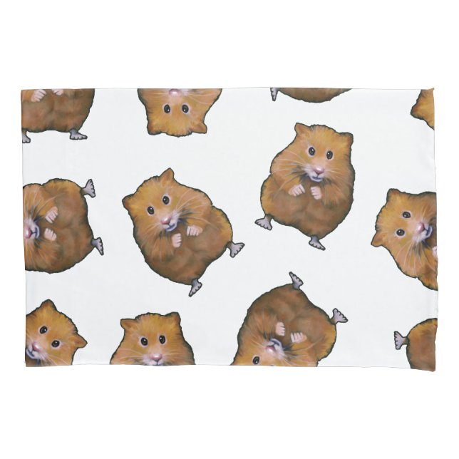 Hamster bonitos, teste padrão aleatório, mão (Frente)
