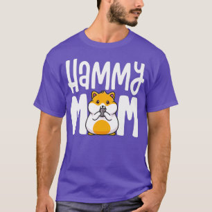 Hamster Mamãe Camisa Para Meninas Hammy Mamãe Cr