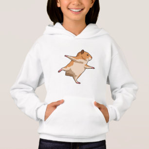 Hamster nas Pernas Estressantes de Yoga
