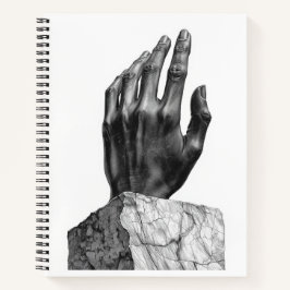 Hand of Creator - Marble Art Notebook